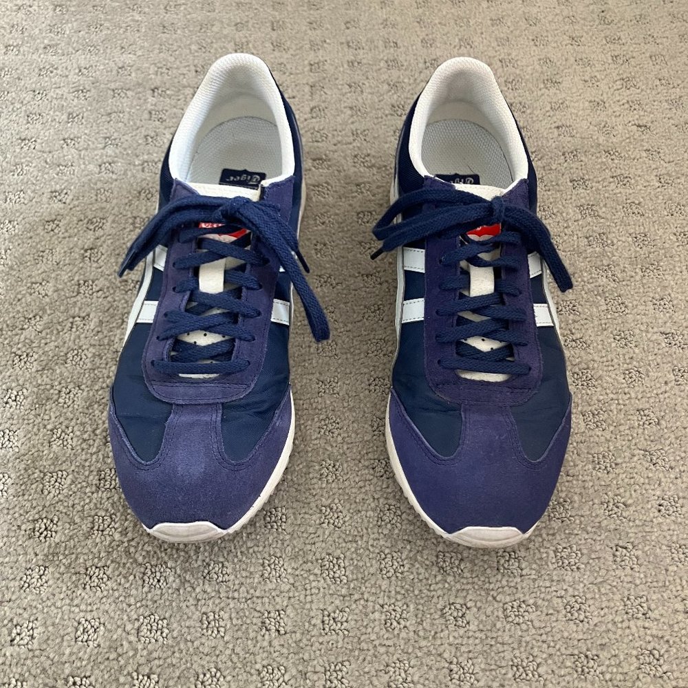 Navy Suede Onitsuka Tiger sneakers - 9.5